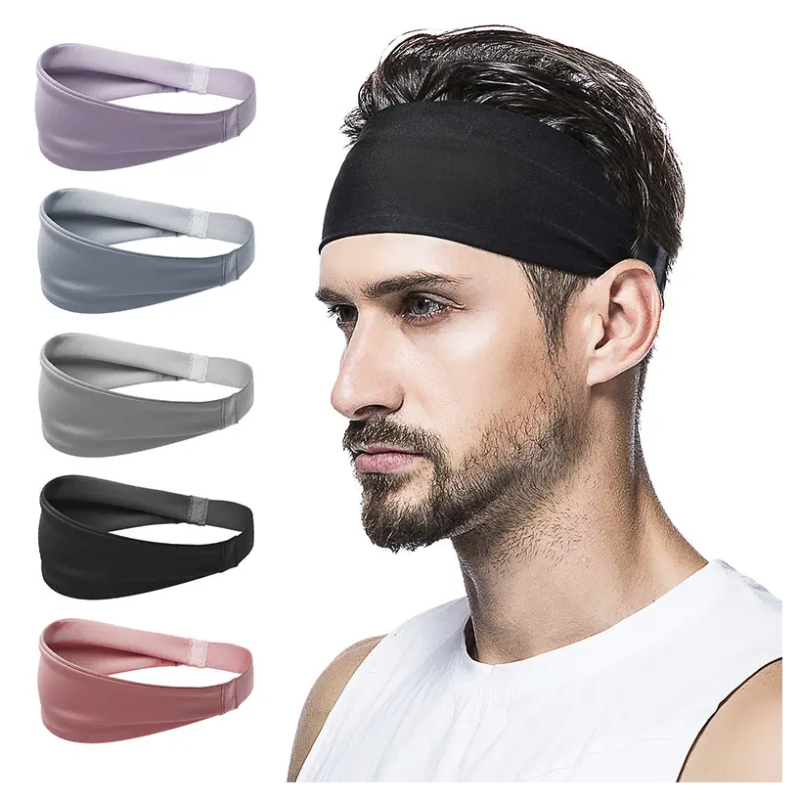 Sweat-Absorbing Headbands (Pack of 5)